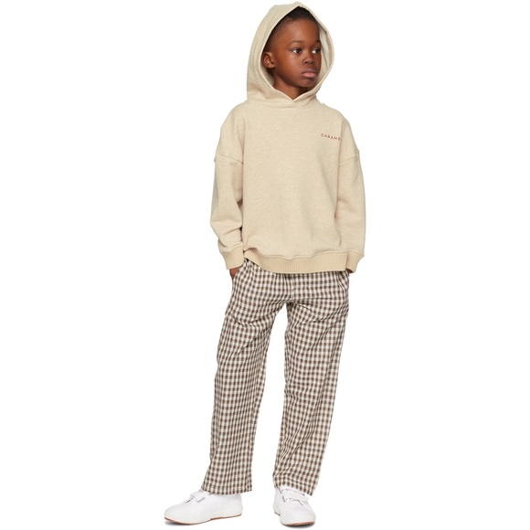 Caramel Nori Hooded Jersey Sweatshirt